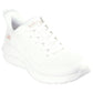 Skechers Women's Bobs Squad Waves Still Wading Trainers in White