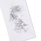 Ed Hardy Gothic Dragon Stone Wash Women's White Joggers