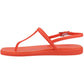 Crocs Women's Miami Thong Flip in Lava