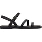TOMS Kira Leather Men's Black Clogs