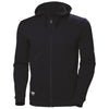 Helly Hansen Workwear Manchester Zip Cotton Men's Blue Hooded Sweatshirt