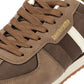 Lambretta Diego Men's Choc/Cream Trainers