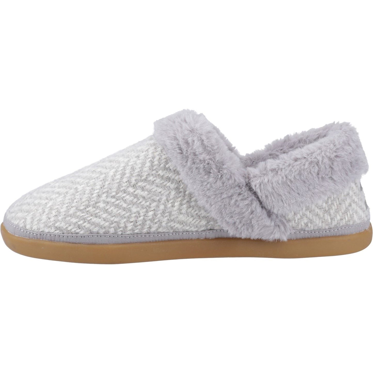 TOMS Oslo Polyester Women's Drizzle Grey Slippers