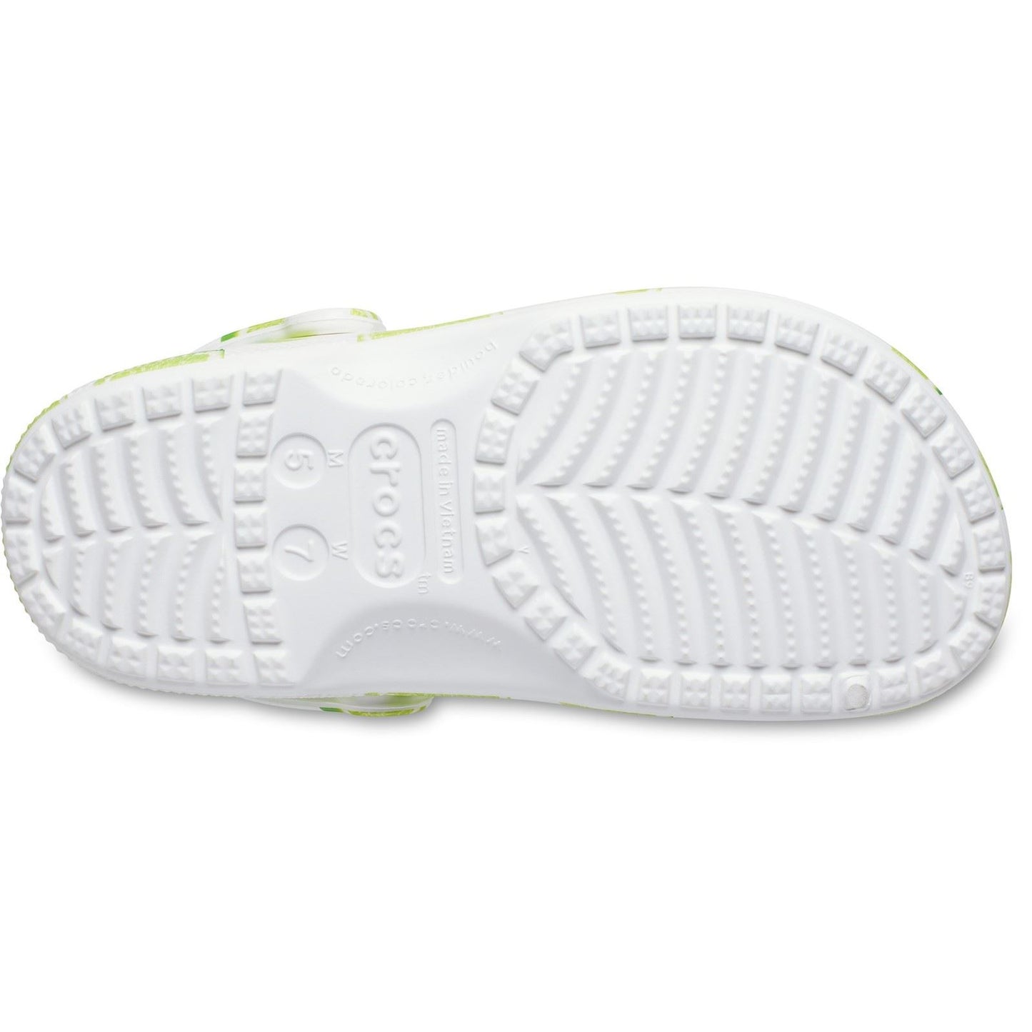Crocs Classic Graphic EVA Women's Lime Standard Clogs
