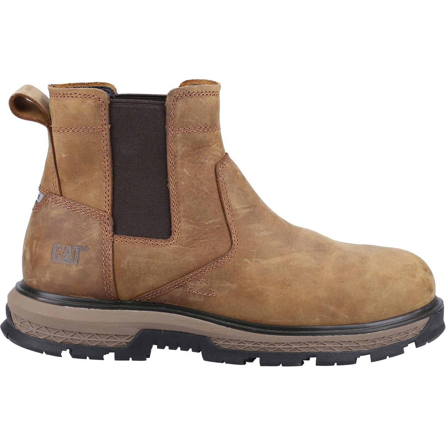 Caterpillar Men's Exposition Chelsea Safety Boot in Pyramid