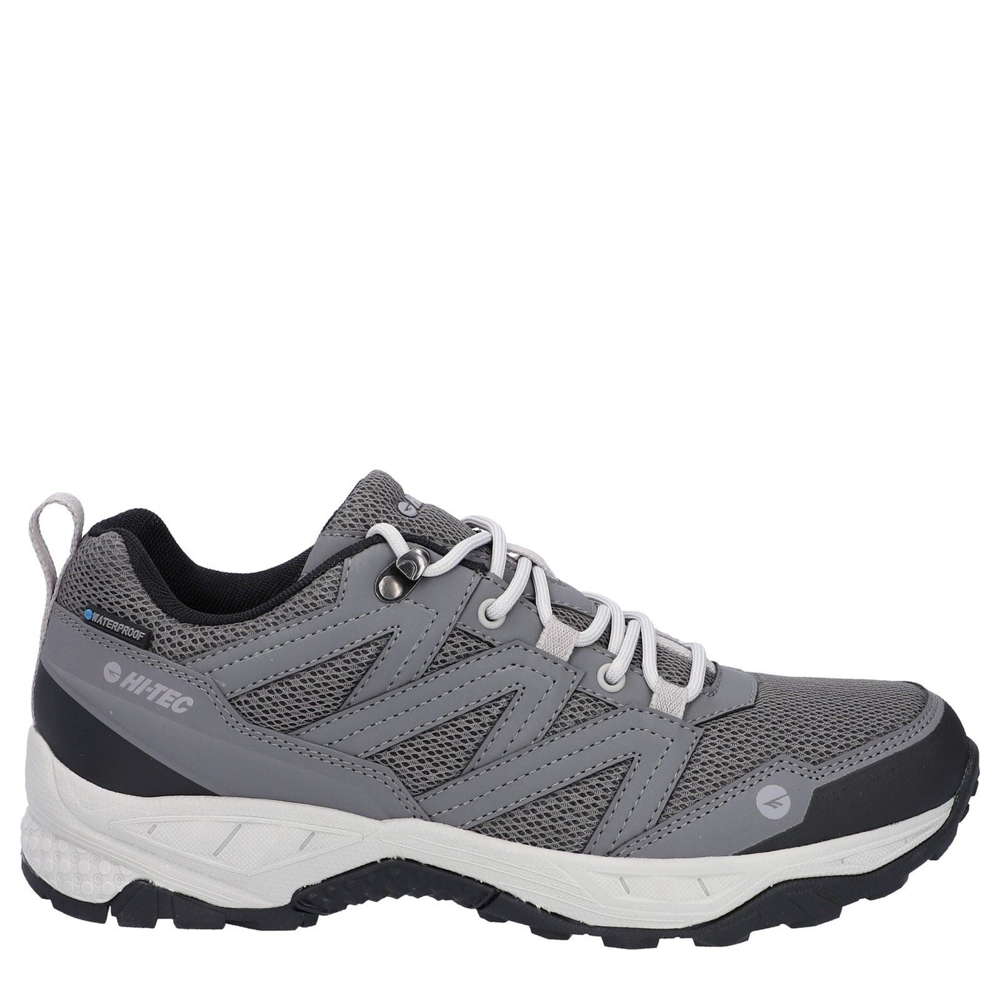 Hi-Tec Saunter WP Polyester Mesh Men's Grey Hiking Boots