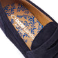 Base London Men's Bruno Penny Loafer in Navy