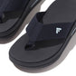 Fitflop Surff Two-tone Polyester Women's Midnight Navy Wide Sandals