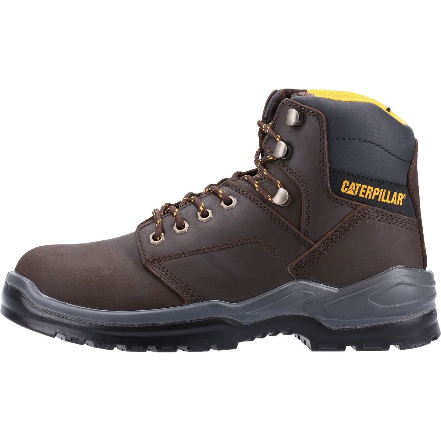 Caterpillar Men's Striver Injected Safety Boot in Brown