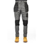 Caterpillar Essential Knee Pocket Stretch Holster Polyester Men's Grey Outdoor Trousers