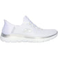 Skechers Summits Diamond Dream Textile Women's White/Silver Trainers