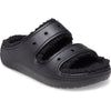 Crocs Women's Classic Cozzzy Sandal in Black