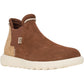 HEYDUDE Women's Branson Suede Novelty Ankle Boots in Brown/Snake