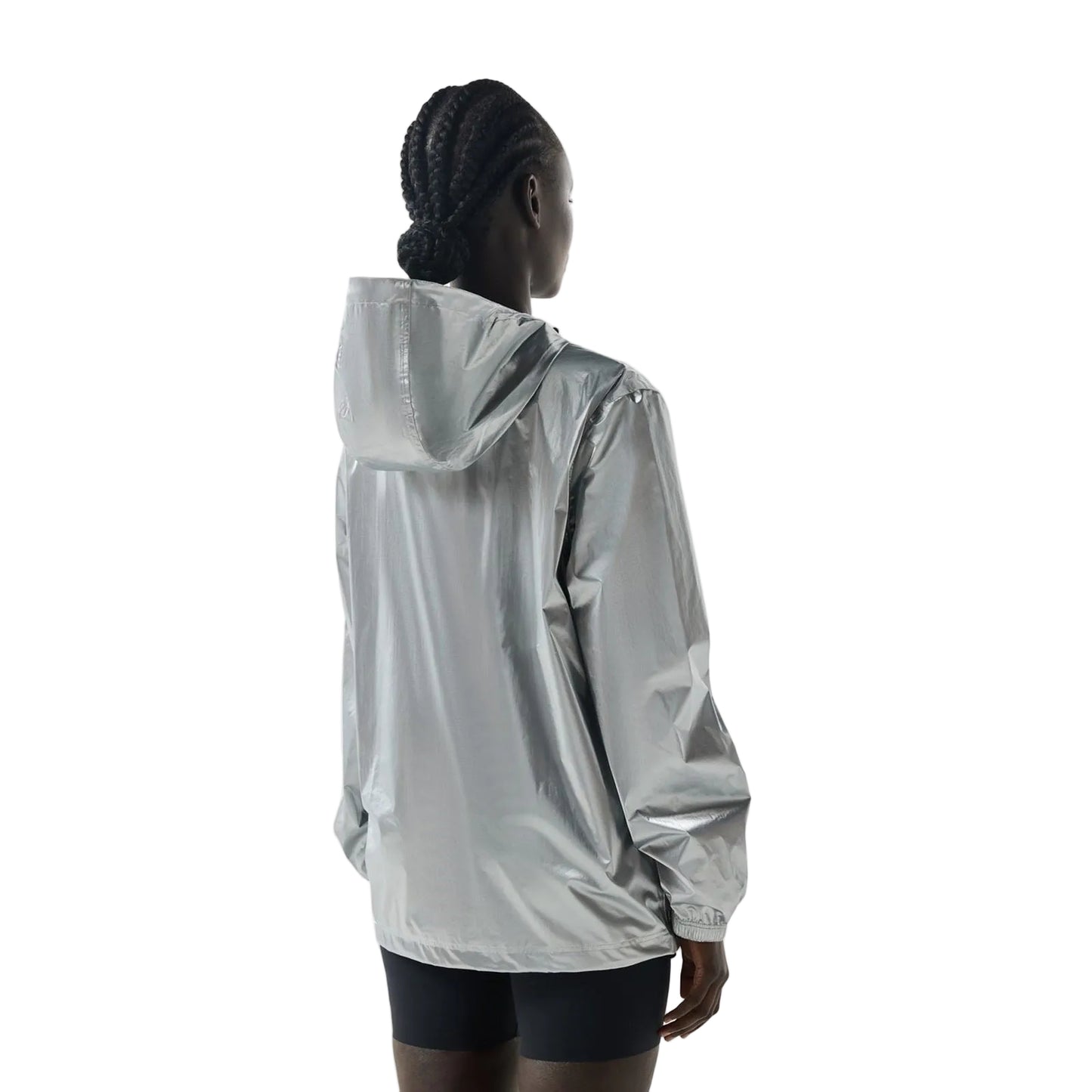 Hunter Hunter Packable Unisex Adults Silver Rain Jacket