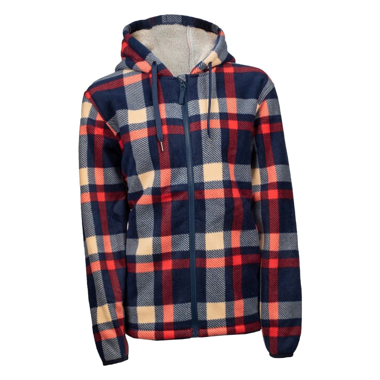 Hard Yakka Women's Check Zoodie in Multicoloured