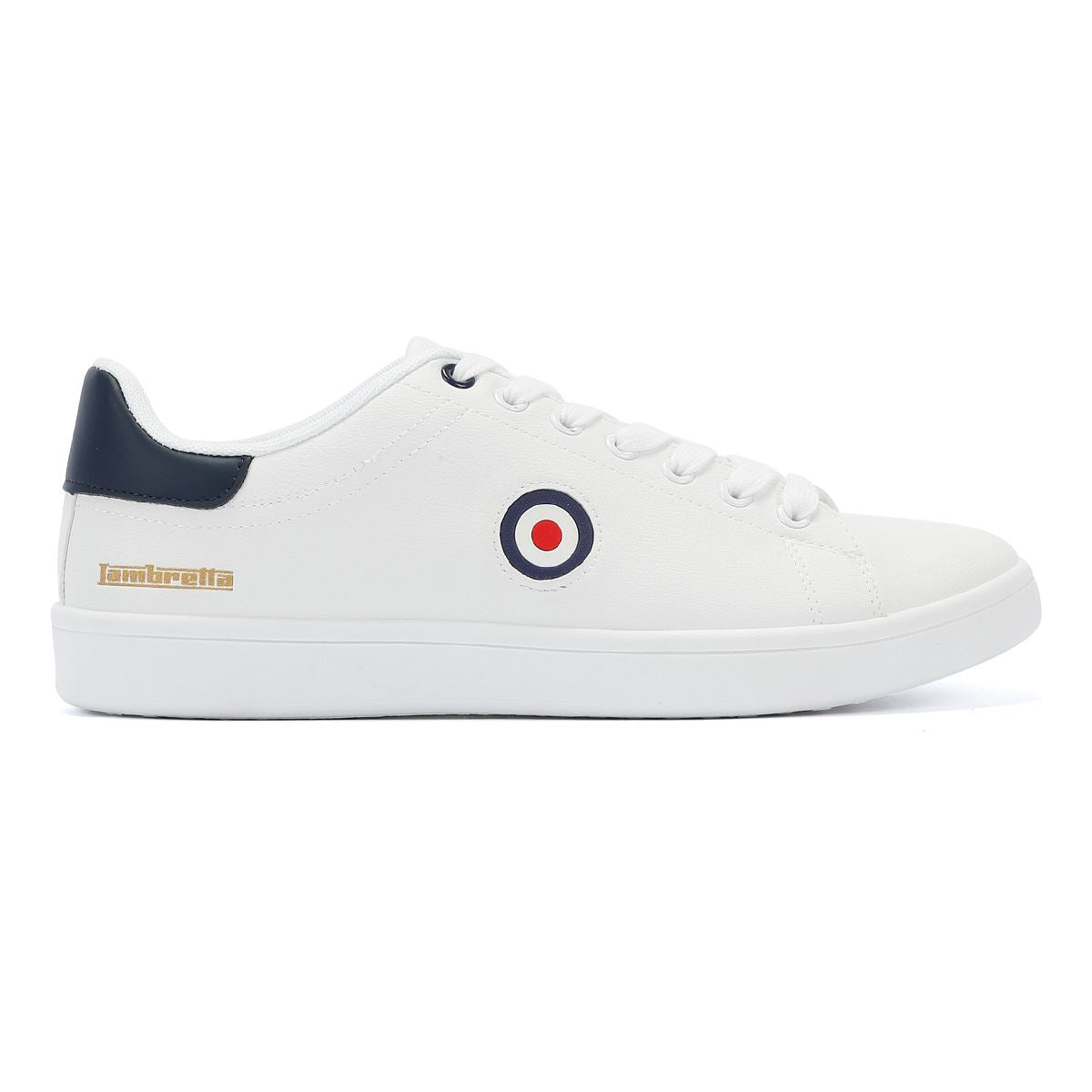 Lambretta Pinball 2 Men's White Trainers