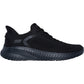 Skechers BOBS Sport Squad Chaos Solid Step Men's Black / Black Sole Trainers