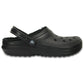 Crocs Unisex Classic Lined Clog in Black