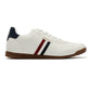 Lambretta Tackle Men's White/Navy Trainers