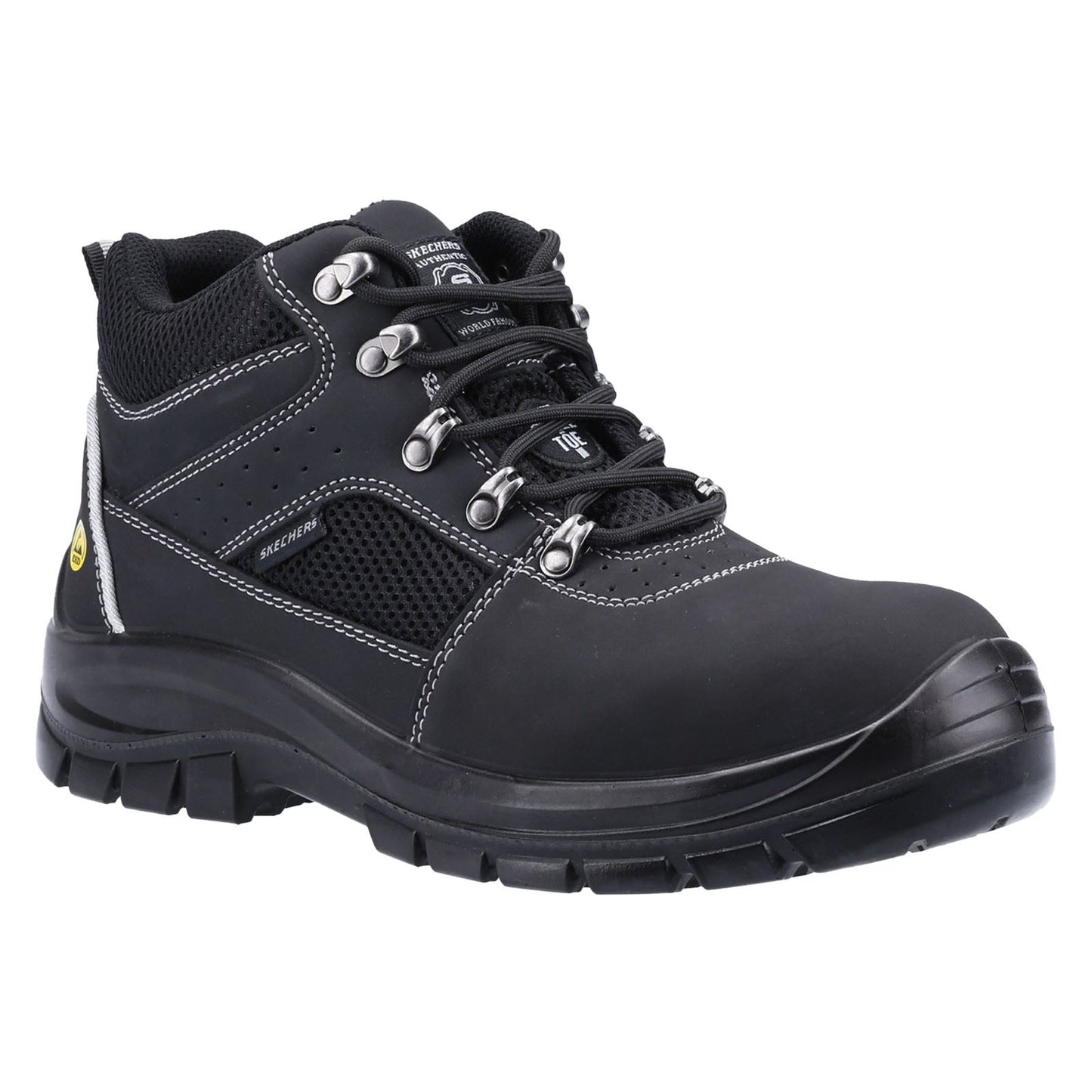 Skechers Workwear Trophus Letic Nubuck Men's Black Safety Boots