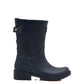 Joules Wistow Rubber Women's Navy Blue Mid Wellington Boots