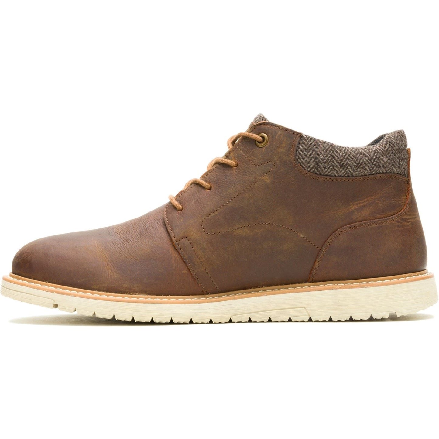 Hush Puppies Jenson Leather Men's Tan Ankle Boots