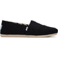 TOMS Alpargata Cotton Women's Black Shoes