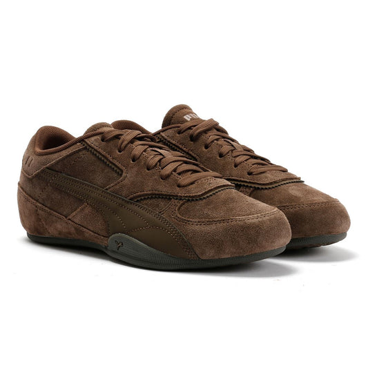 Puma Bella Mina Suede Women's Chocolate Trainers