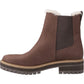 TOMS Women's Bennet Ankle Boot in Dark Brown