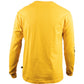 Caterpillar Men's Trademark Banner Long Sleeve T-Shirt in Yellow