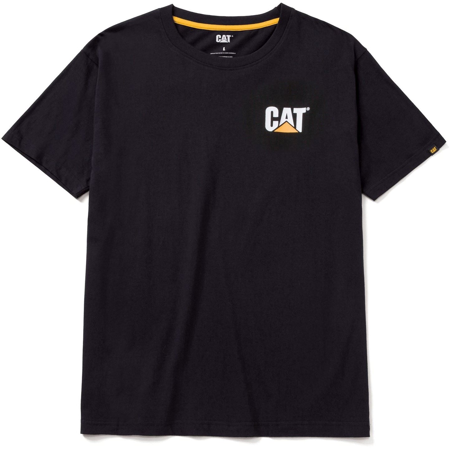 Caterpillar Men's Trademark Tee in Black