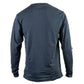 Caterpillar Men's Trademark Banner Long Sleeve T-Shirt in Dark Marine