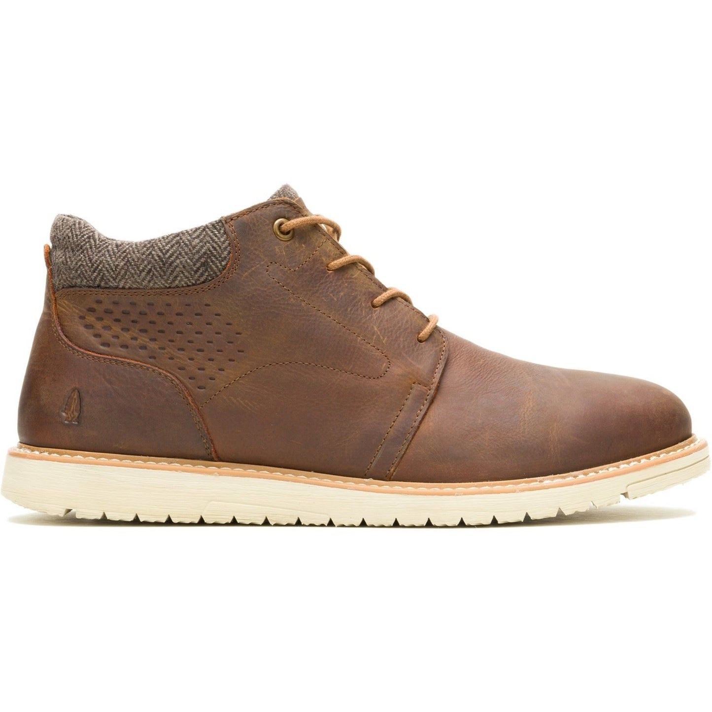 Hush Puppies Jenson Leather Men's Tan Ankle Boots