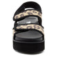 Rocket Dog Women's Balmy Dexter Sandal in Tan/Black