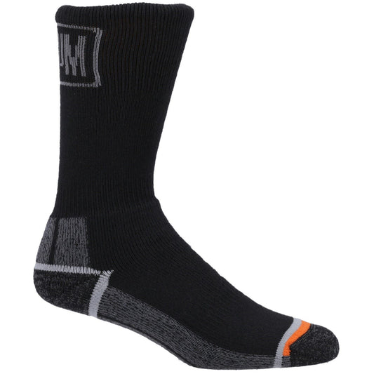 Magnum Men's MX-5 Magnum Heavyweight Socks with Merino Wool (1pair) in Black