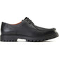 Base London Carbon Leather Men's Black Moccasins Shoes