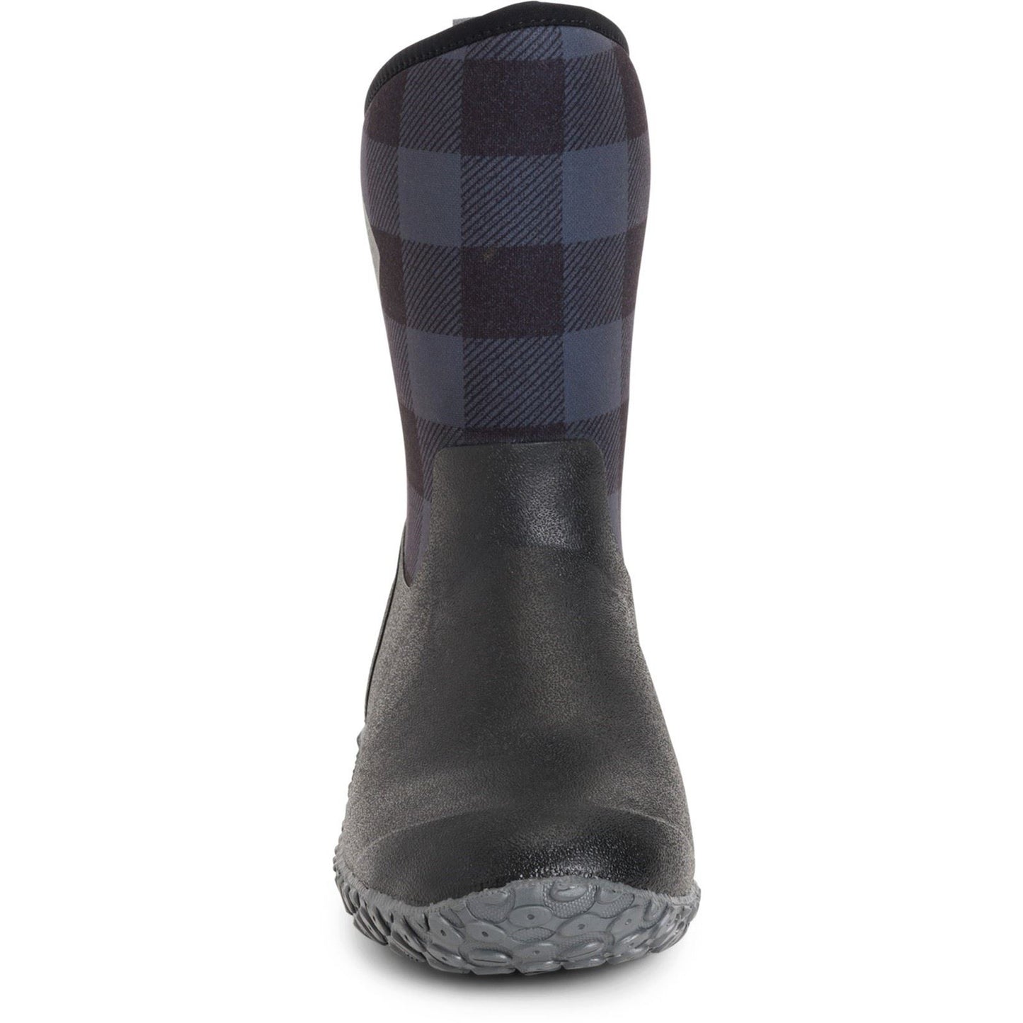 Muck Boots Women's Muckster II Mid Wellington in Black/Grey Plaid