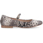 Hush Puppies Pasha Leather Women's Snake Flats