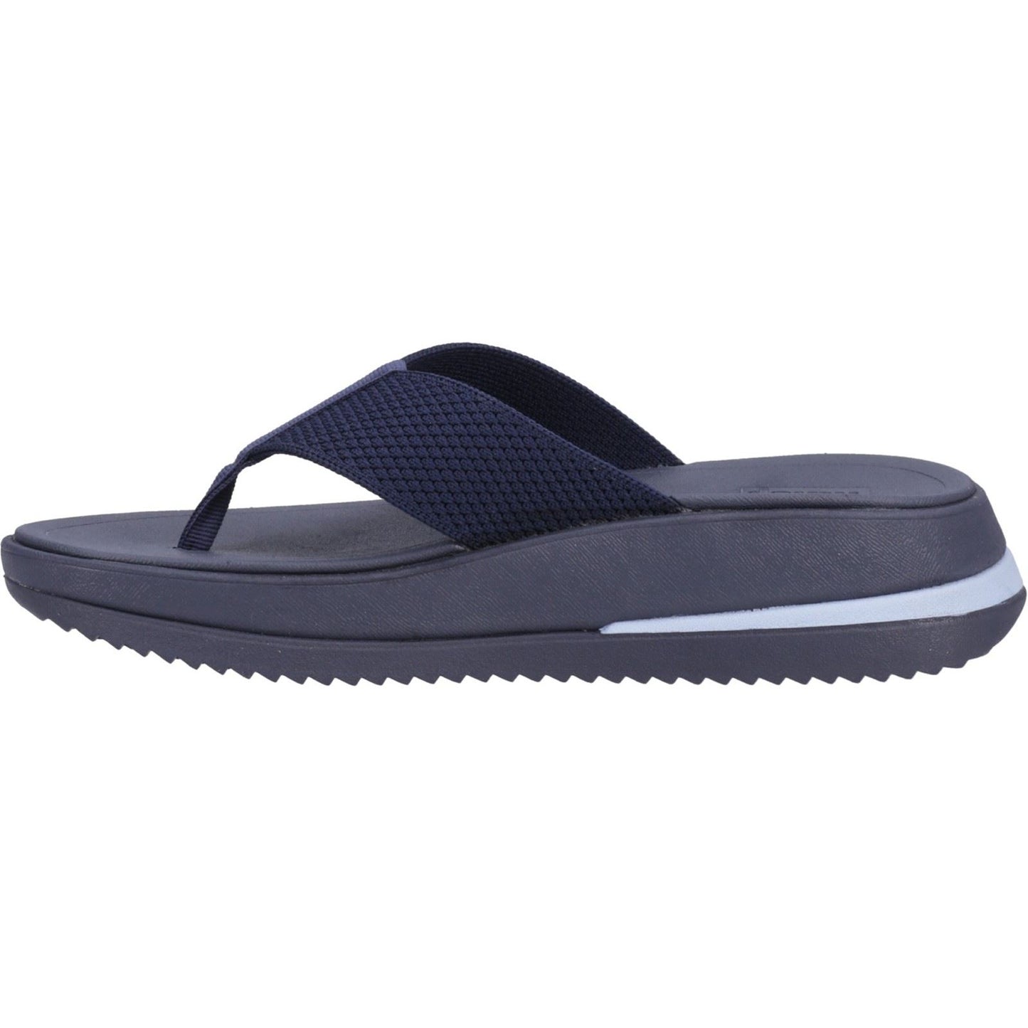 Fitflop Surff Two-tone Polyester Women's Midnight Navy Wide Sandals