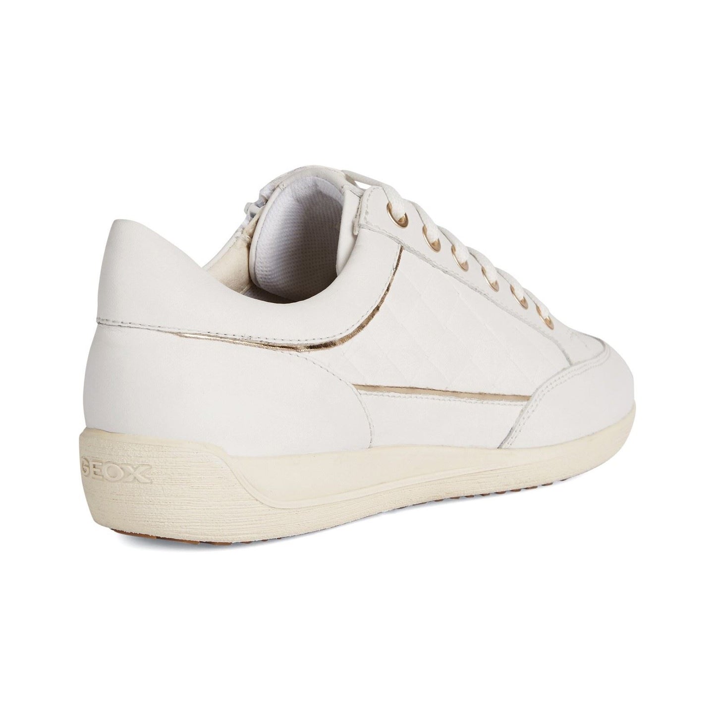 Geox Women's D MYRIA A SNEAKERS in White