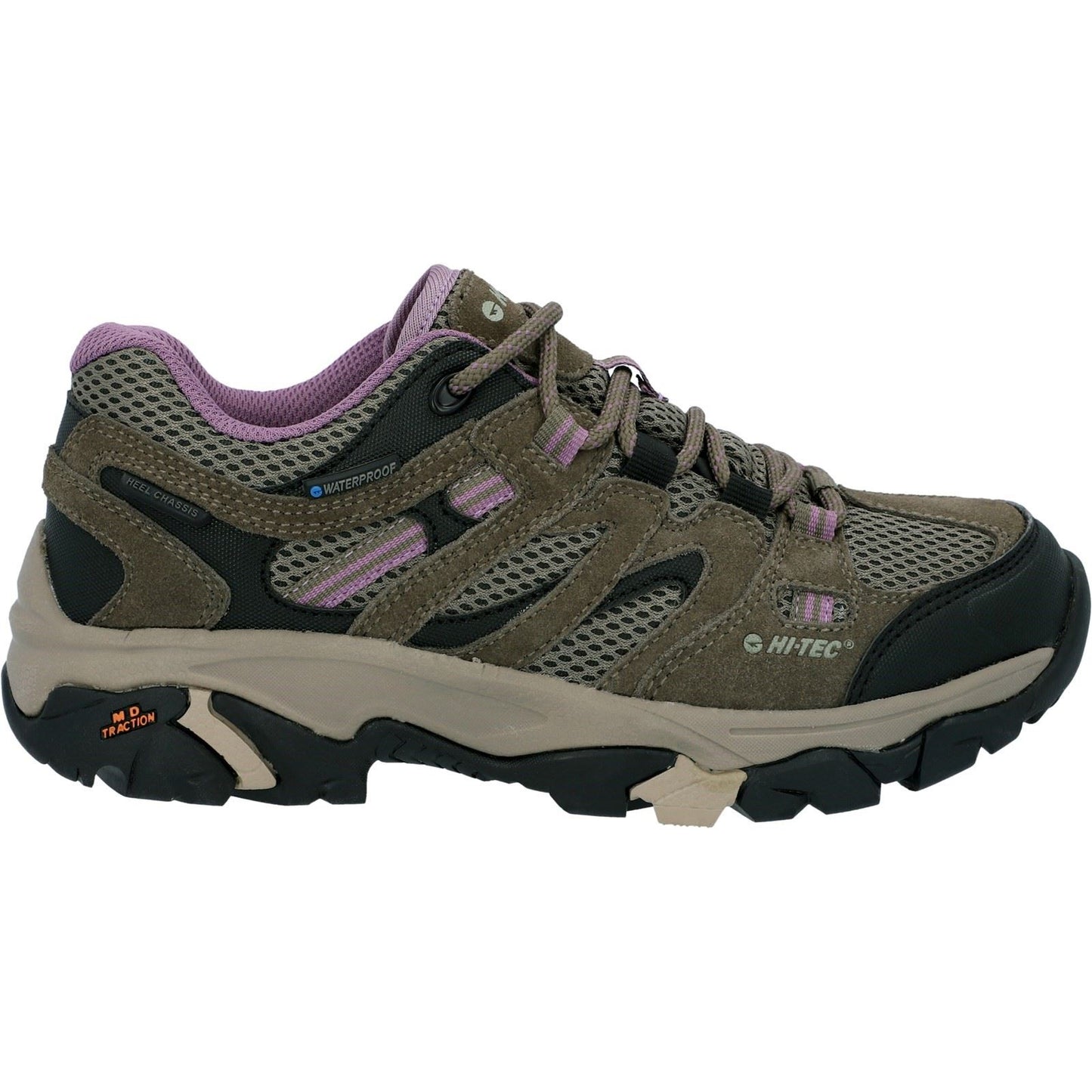 Hi-Tec Apex Lite Low Polyester Women's Taupe Hiking Boots