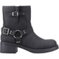 Rocket Dog Nino Faux Leather Women's Black Heeled Ankle Boots