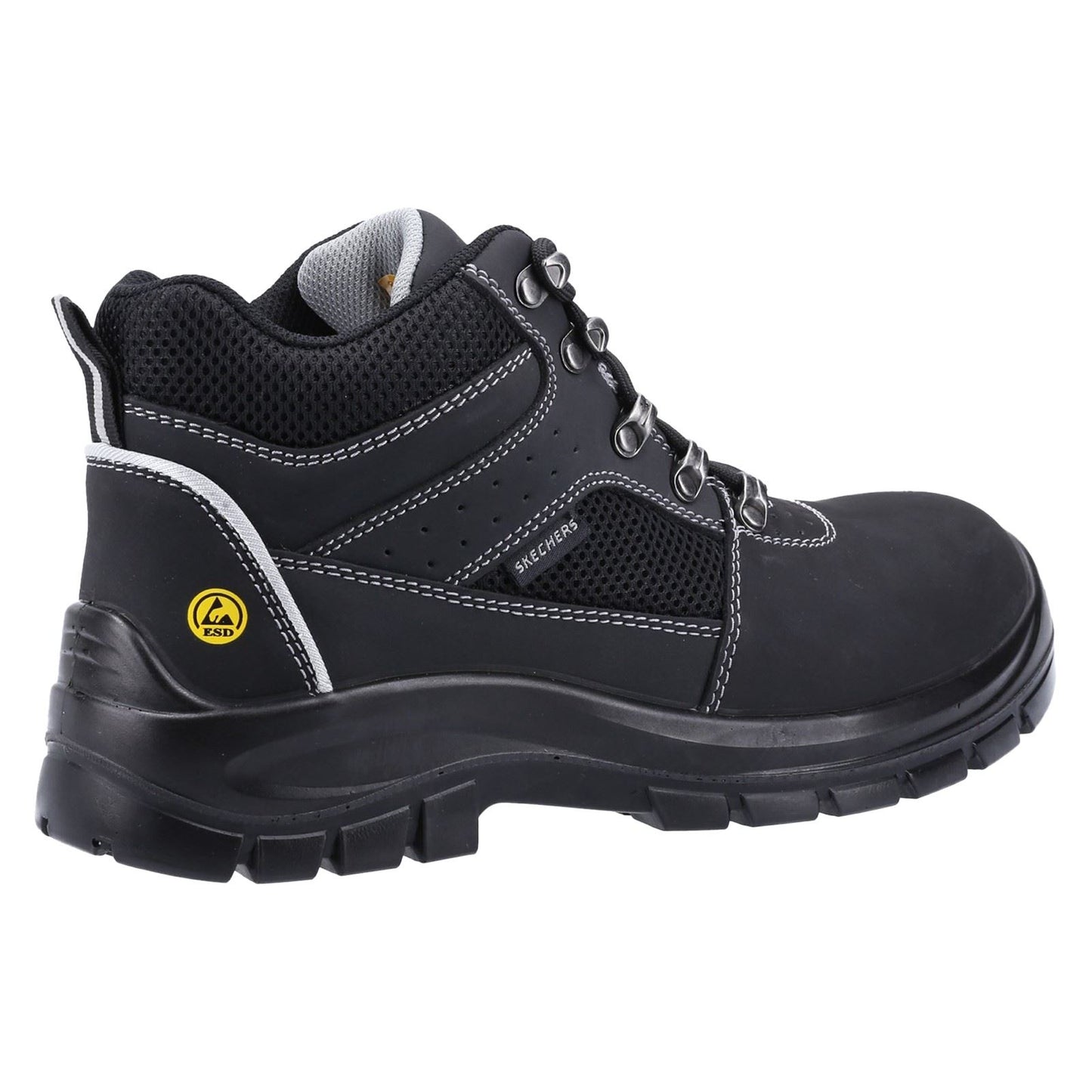 Skechers Workwear Trophus Letic Nubuck Men's Black Safety Boots