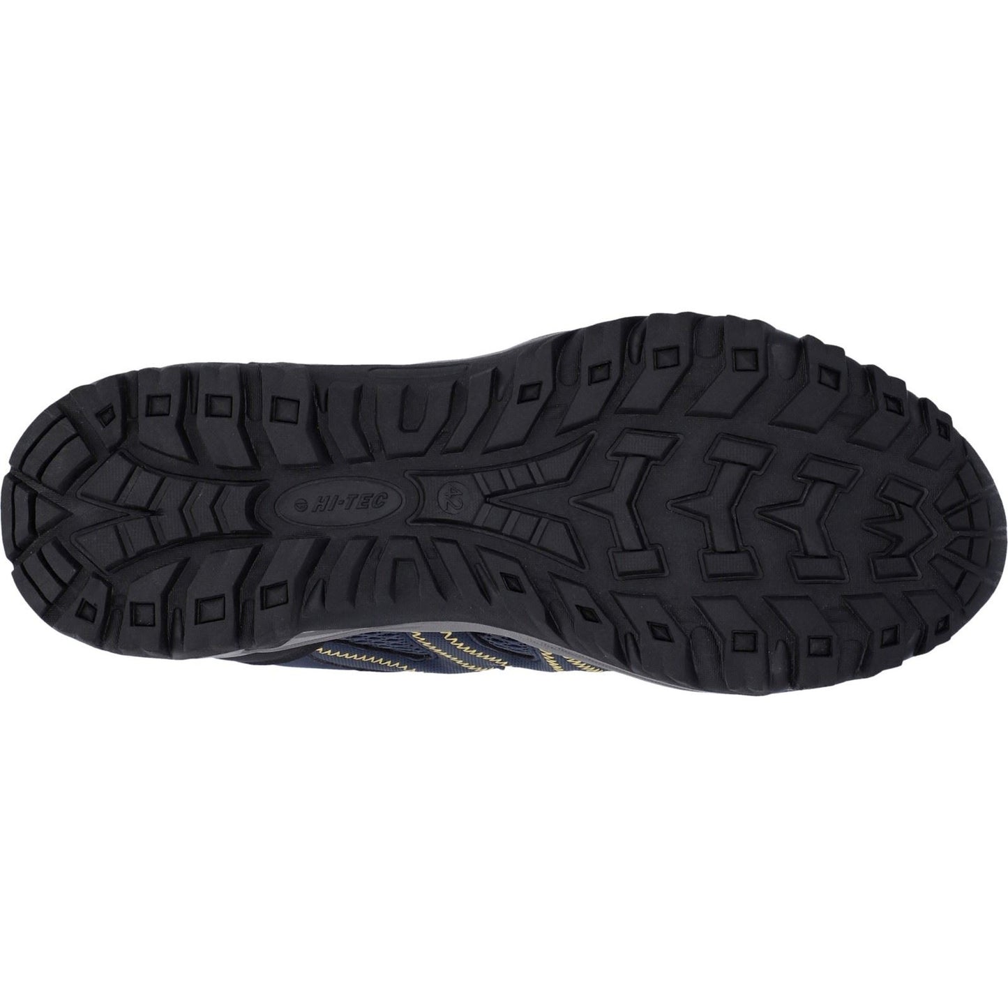 Hi-Tec Jaguar Polyester Men's Navy/Yellow Hiking Boots