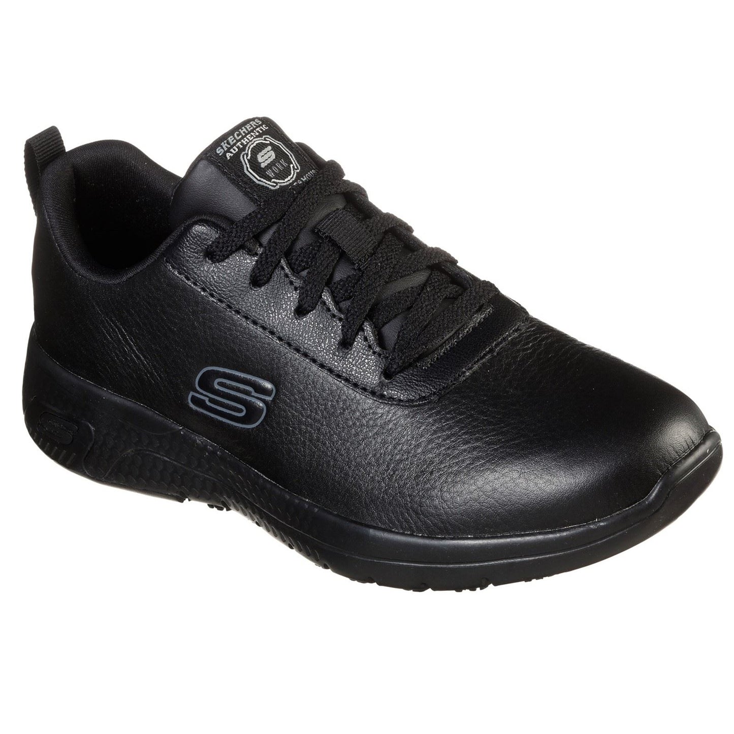 Skechers Workwear Marsing Gmina Leather Women's Black Safety Trainers