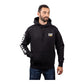 Caterpillar Men's Trademark Banner Hooded Sweatshirt in Black