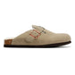 Penguin Poppy Fur Suede Women's Sand Mules
