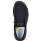 HEYDUDE Men's Wally X Suede Shoes in Black