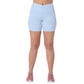 Skechers Goflex Slim 6" Bike Short Polyester Women's Silver Activewear Shorts