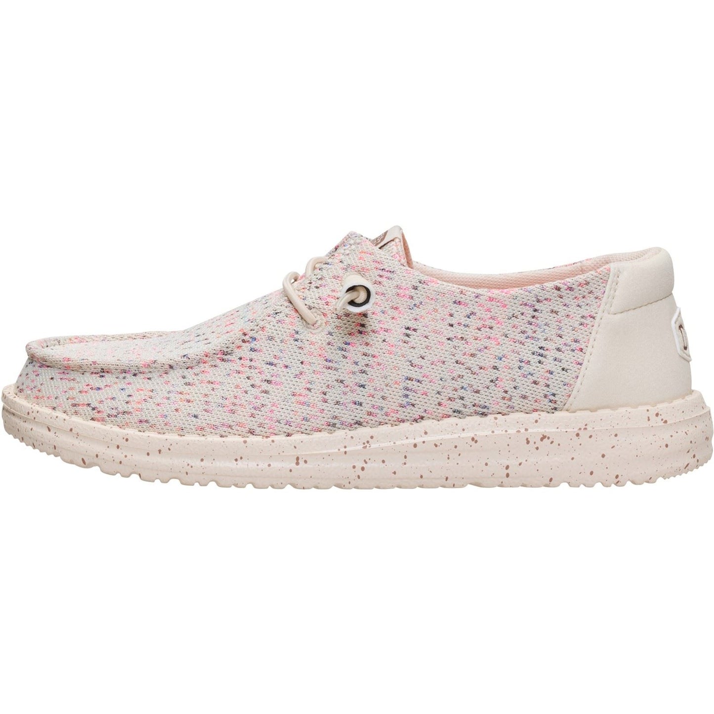 HEYDUDE Wendy Stretch Polyester Women's Taupe/Multi Loafers